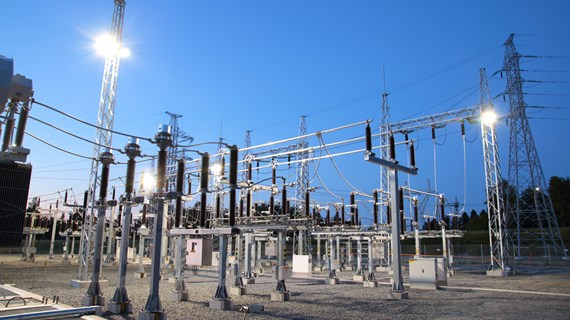 Electric substations, power transmission and distribution systems 